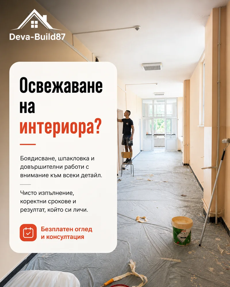 Постер: вътрешни ремонти — Deva-Build87